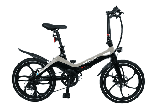 Blaupunkt Henri Folding E-Bike w/ bluetooth speaker