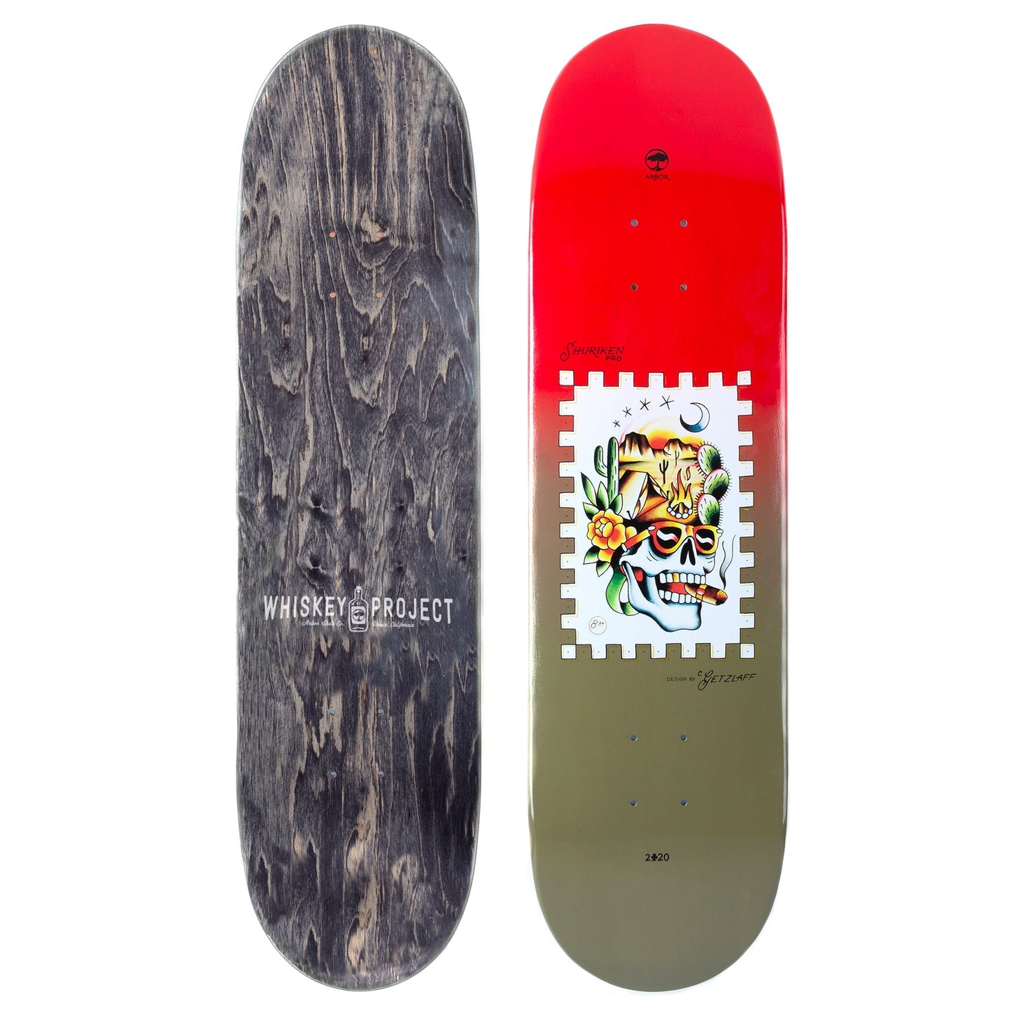 ARBOR Shuriken 8.25 Getzlaff Deck