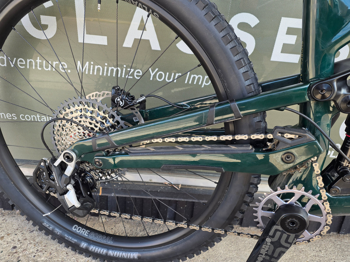 2026 norco optic c2 used frame with new parts!