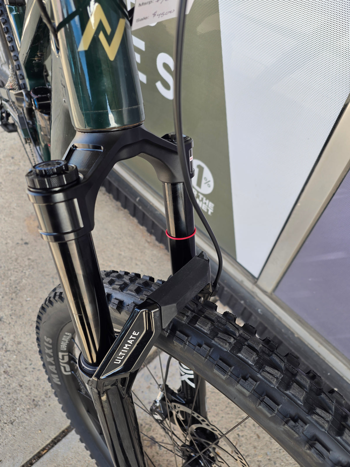 2026 norco optic c2 used frame with new parts!