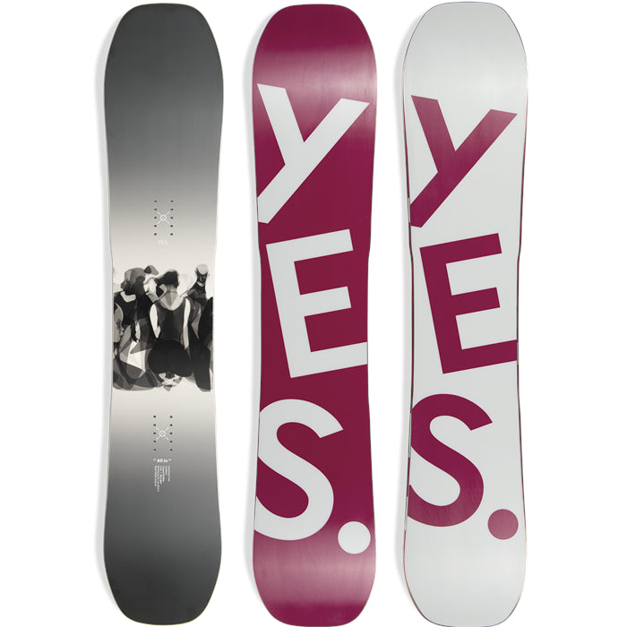Yes All-In Snowboard 2024 158