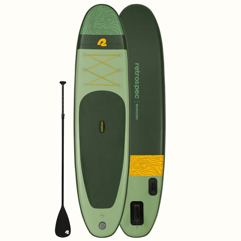 Retrospec Weekender 10' Inflatable Paddle Board